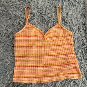 Striped 21 Forever Crop Top